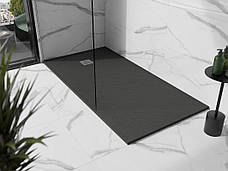 Душовий піддон MEXEN STONE+ 200x90 ANTHRACITE, фото 5