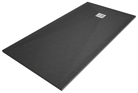 Душовий піддон MEXEN STONE+ 200x100 ANTHRACITE, фото 1