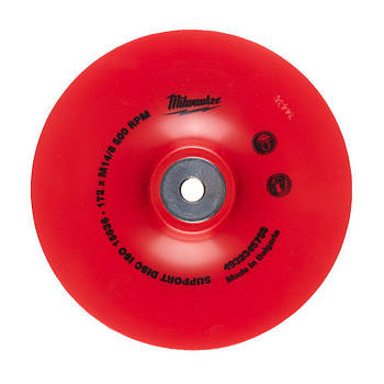 Підошва для шліфування гнучка MILWAUKEE М14, Ø170х14,2мм