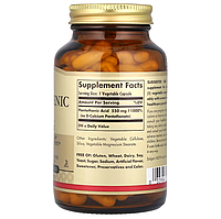 Pantothenic Acid Solgar  550 мг 100 капсул, фото 2