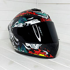 Шолом QIKE 111, Білий тигр, S