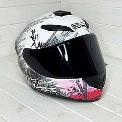 Шолом QIKE 111, Білий кагамі, S