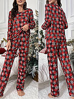 Ніжна новорічна Піжама зі сніжинками