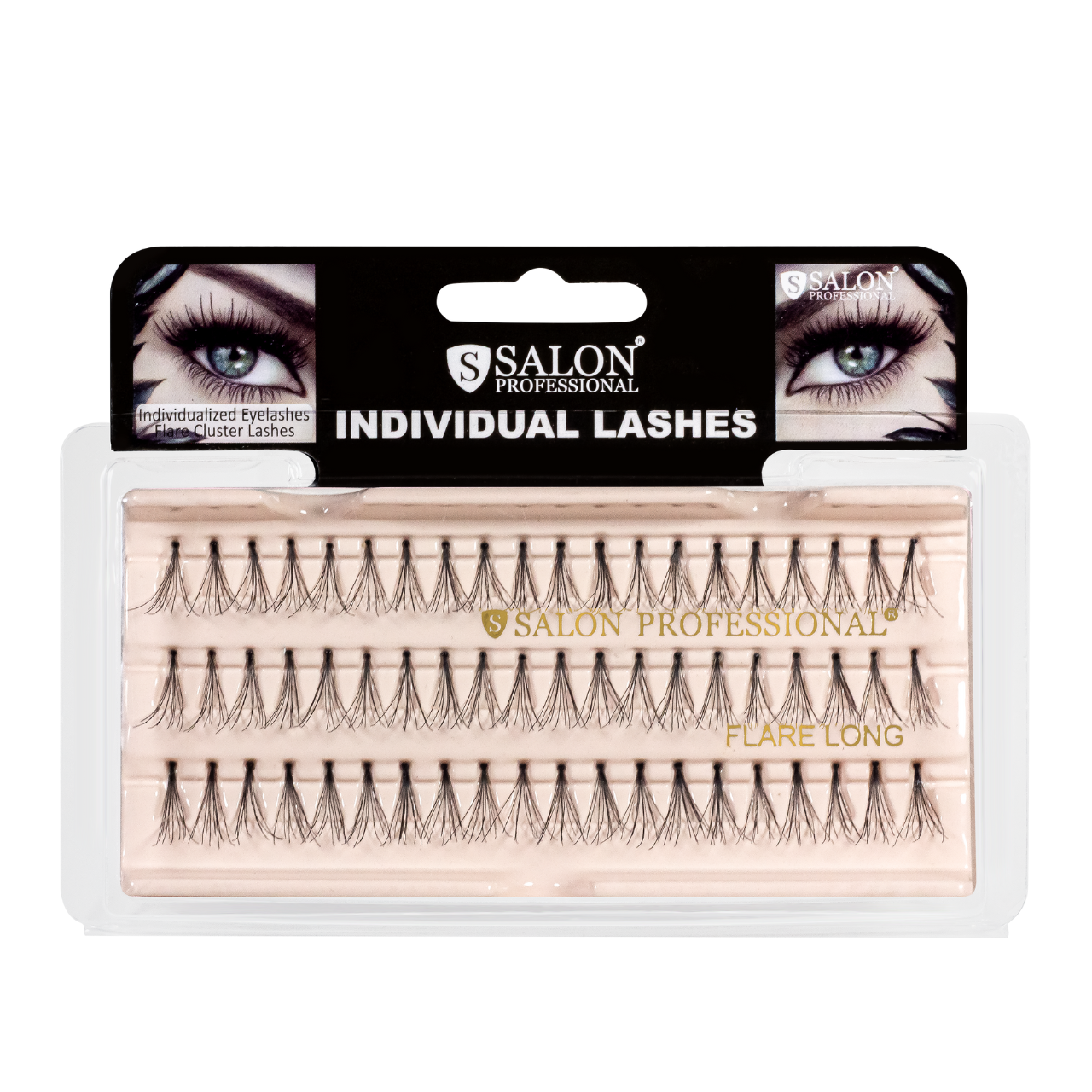 Пучки для нарощування вій Salon Individual Lashes Long, фото 1