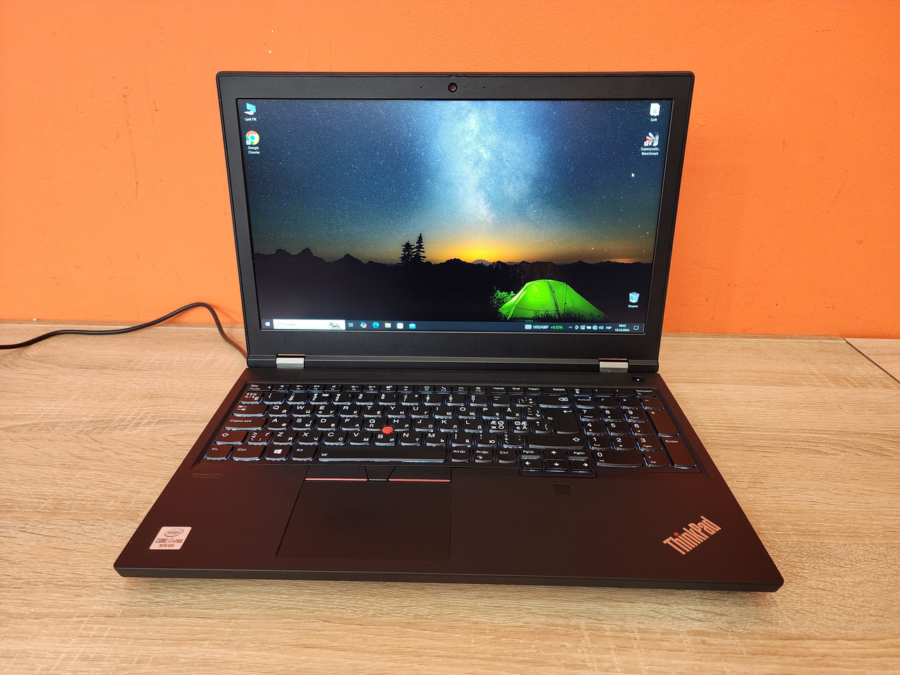 Ноутбук Lenovo ThinkPad P15 Gen1, 15.6" IPS, i7-10850H , DDR4 32ГБ, NVME 512GБ, Nvidia RTX3000 6GB, Win10 Pro, фото 1