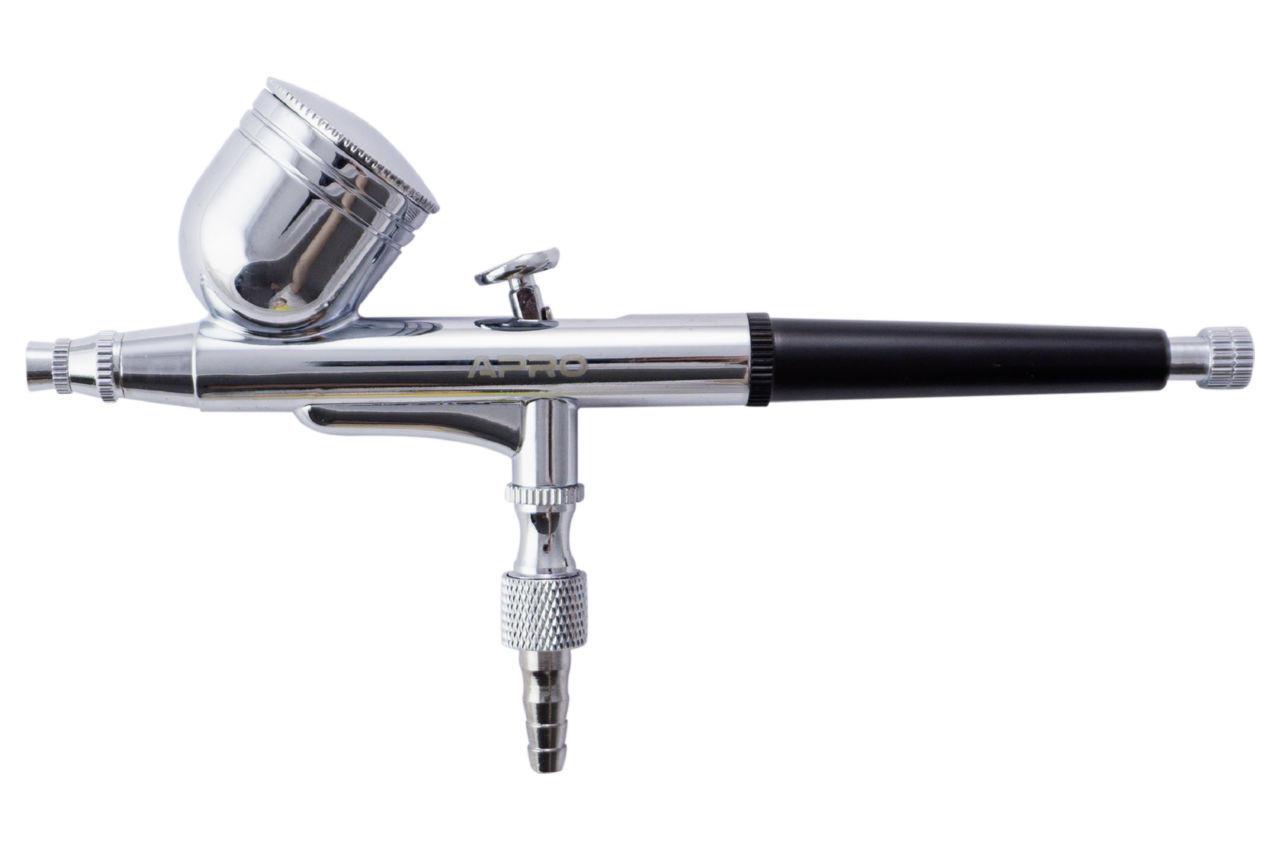 Аерограф Apro з об'ємом бака 7 мл, діаметром сопла 0.3 мм, робочий тиск 1-2 Бар