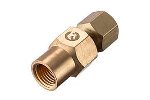 Шарнір поворотний Intertool-Storm 1/4" × 1/4", кульовий кран, внутрішнє різьблення, 10 атм, 45 г, Китай