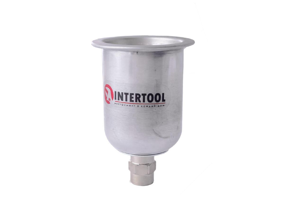 Бачок для фарбопульта HVLP Intertool 125 мл внутрішнє різьблення M14 x 1 мм (PT-1903)