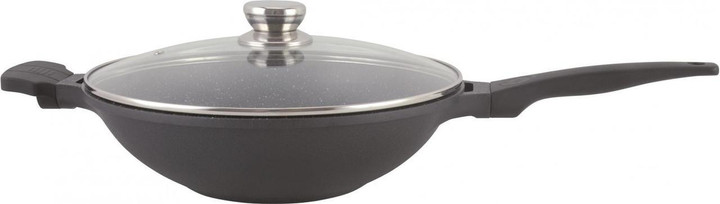 Мраморный вок с стеклянной крышкой Royalty - Line RL-BW30M