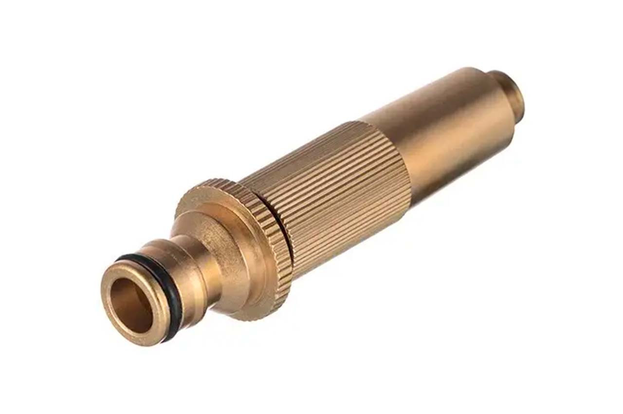 Латунна насадка для поливу Intertool-Storm 1/2", з плавним регулюванням подачі води, для шлангів, Китай