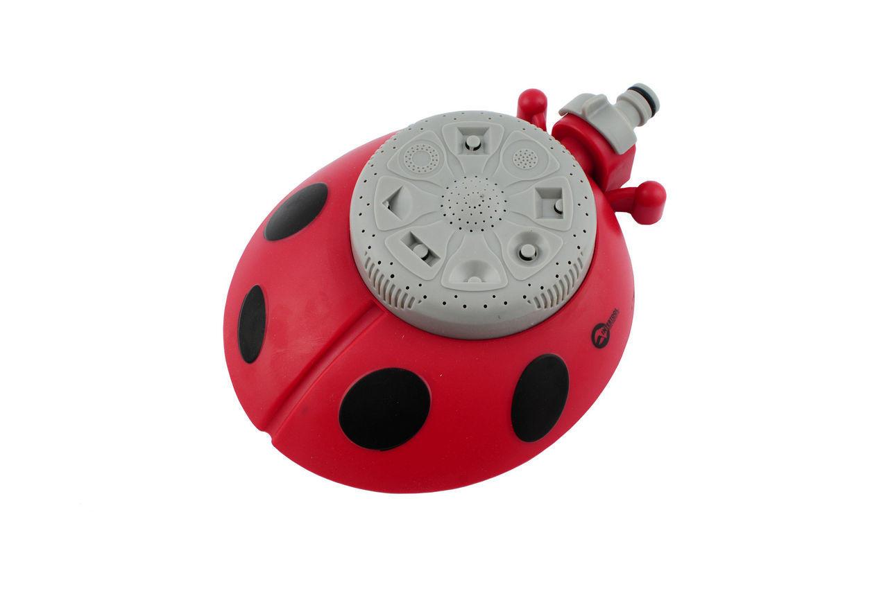 Дощуватель Intertool восьмипозиційний з пластиковим корпусом, дальність поливу 5 м, під шланг 1/2", Китай (GE-0073)