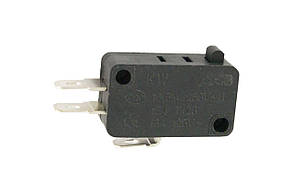 Кнопка мікрик Рамболд 12А 3 контакти з клемним кріпленням, функція розмикання та замикання контактів