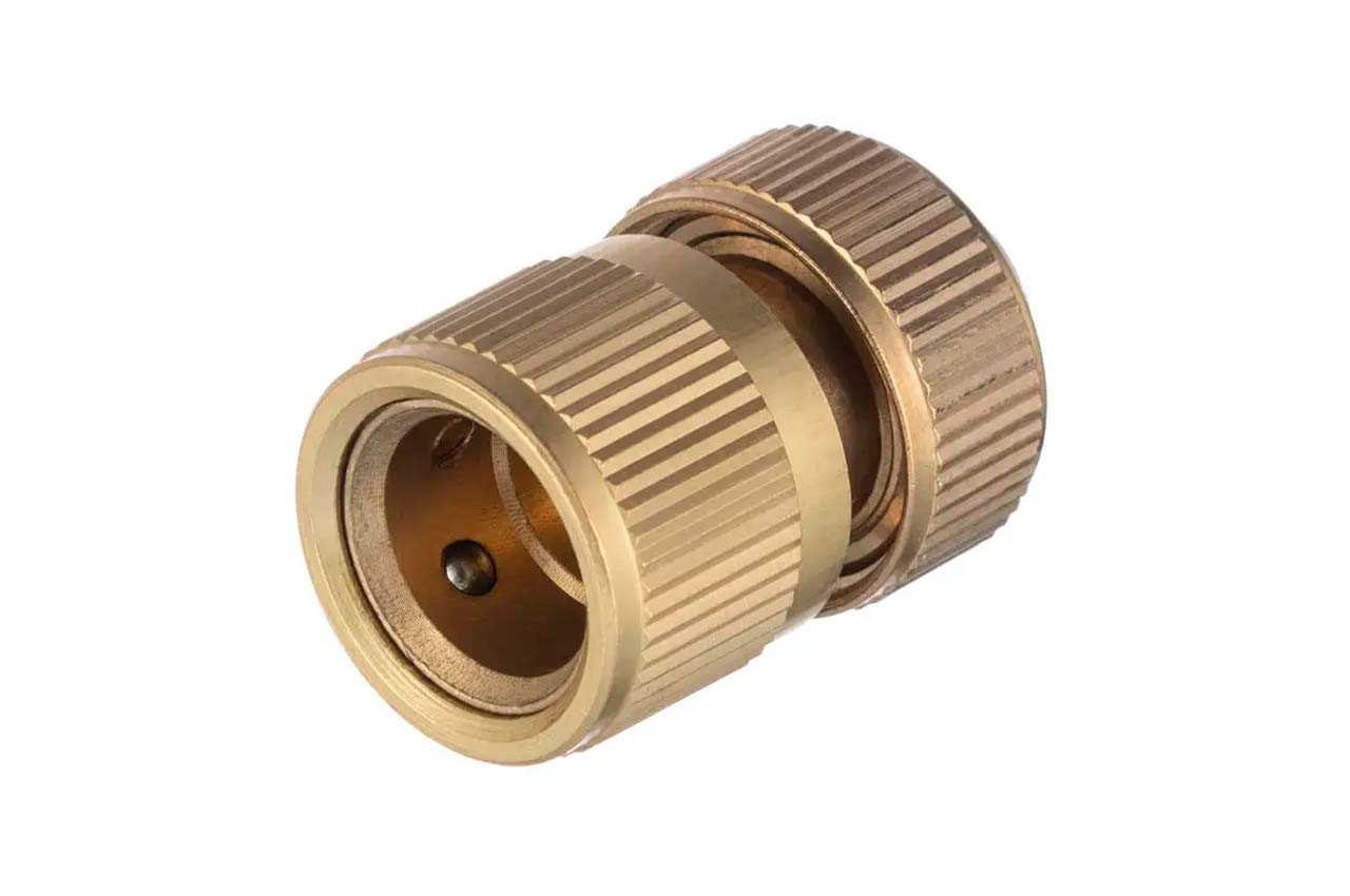 Латунний конектор Intertool-Storm 1/2" × 1/2" для шланга з різьбовим з’єднанням