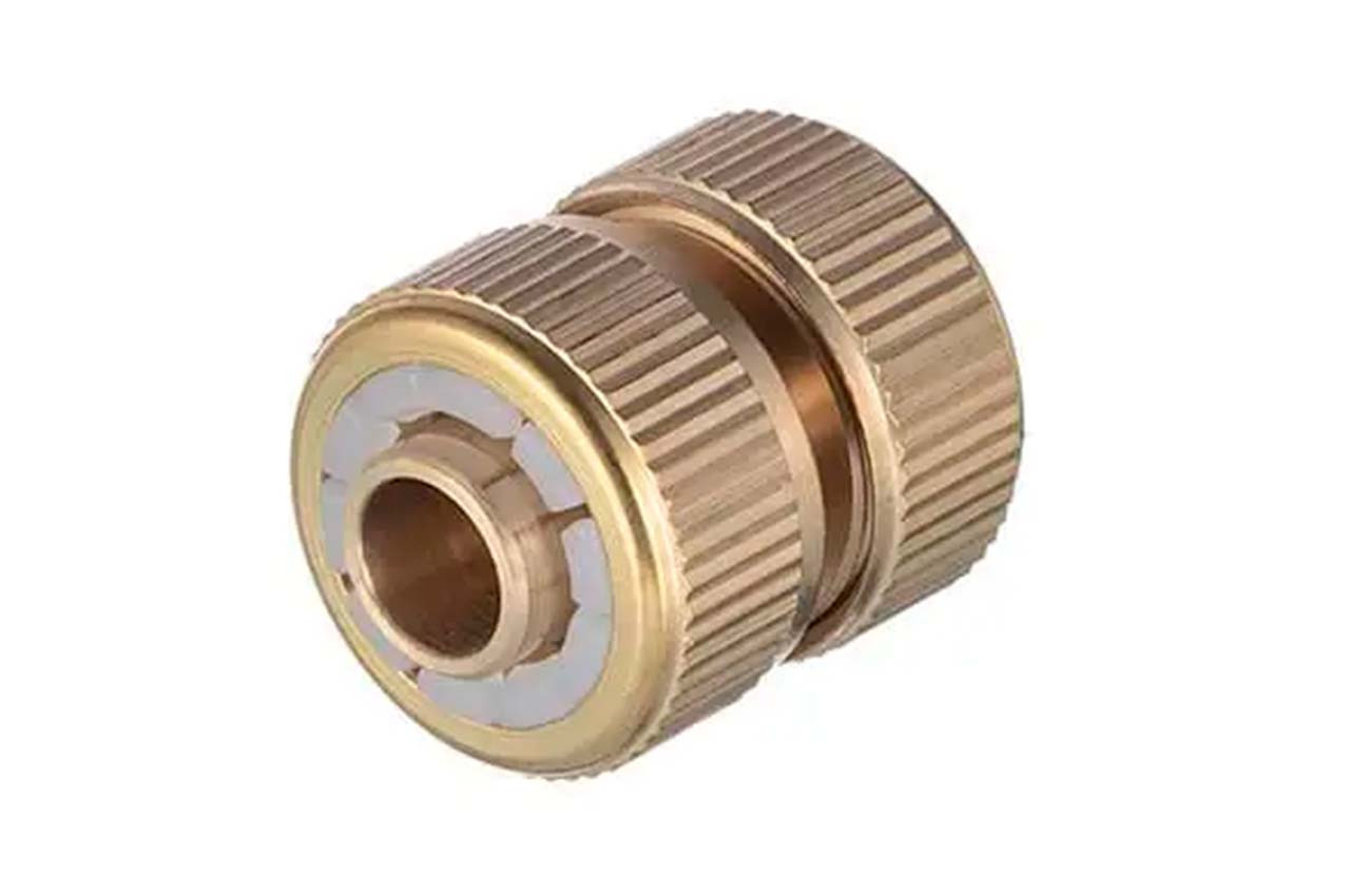 Латунна ремонтна муфта Intertool-Storm 1/2" × 1/2" для шлангів, конектор для поливу, Китай