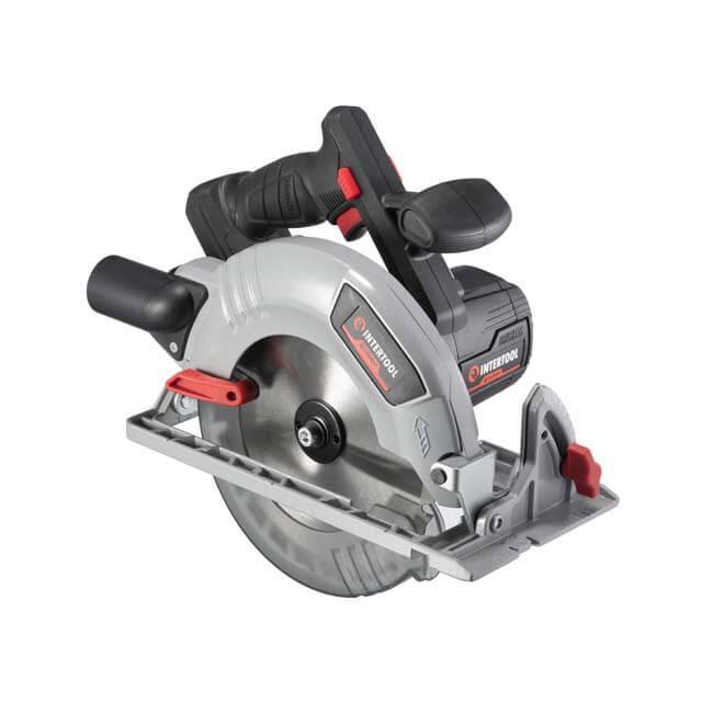 Дискова акумуляторна пила Intertool 20 В x 190 мм Brushless Storm (Без акумулятора) (WT-0371)