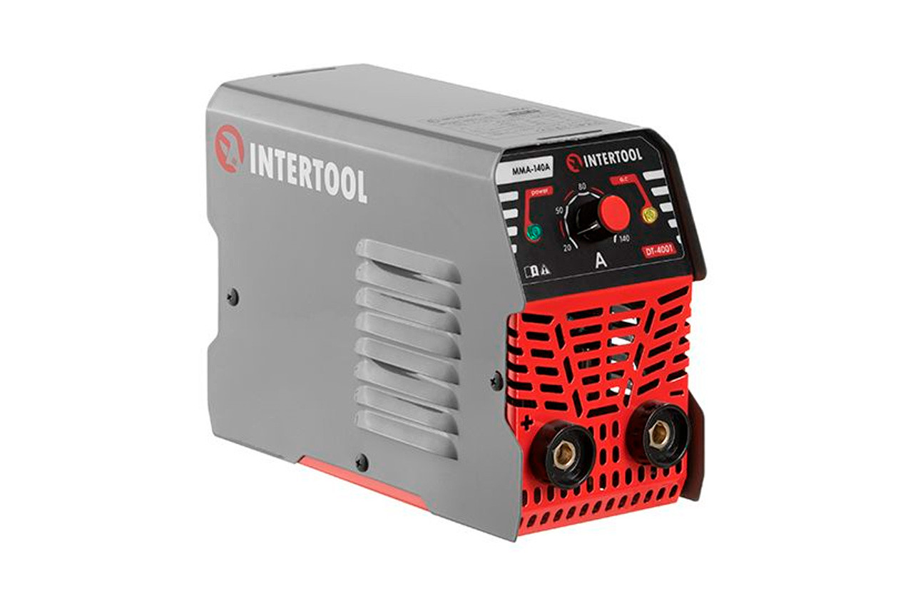 Апарат зварювальний інверторний Intertool MMA-140A x 5300Вт (DT-4001)
