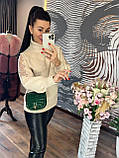 Кофта жіноча з мереживними вставками 46-50, фото 4