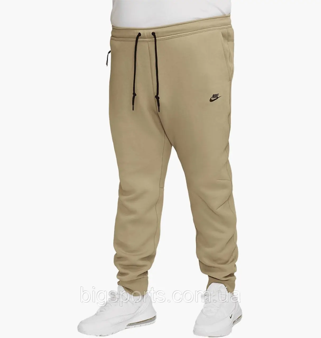 Штани чоловічі Nike Tch Flc Jggr Beige (арт. FB8002-277)