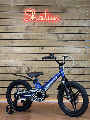 Дитячий велосипед 16" Corso CONNECT MG-16221 синій на зріст 100-115 см