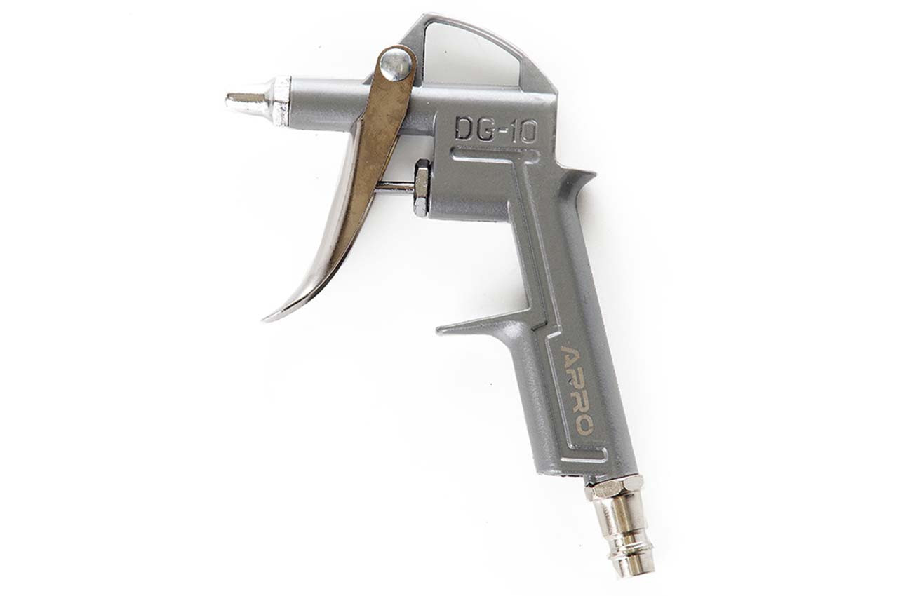 Пістолет пневматичний для продування Apro 16 мм, робочий тиск до 6 Бар, витрата повітря 200 л/хв (850070)