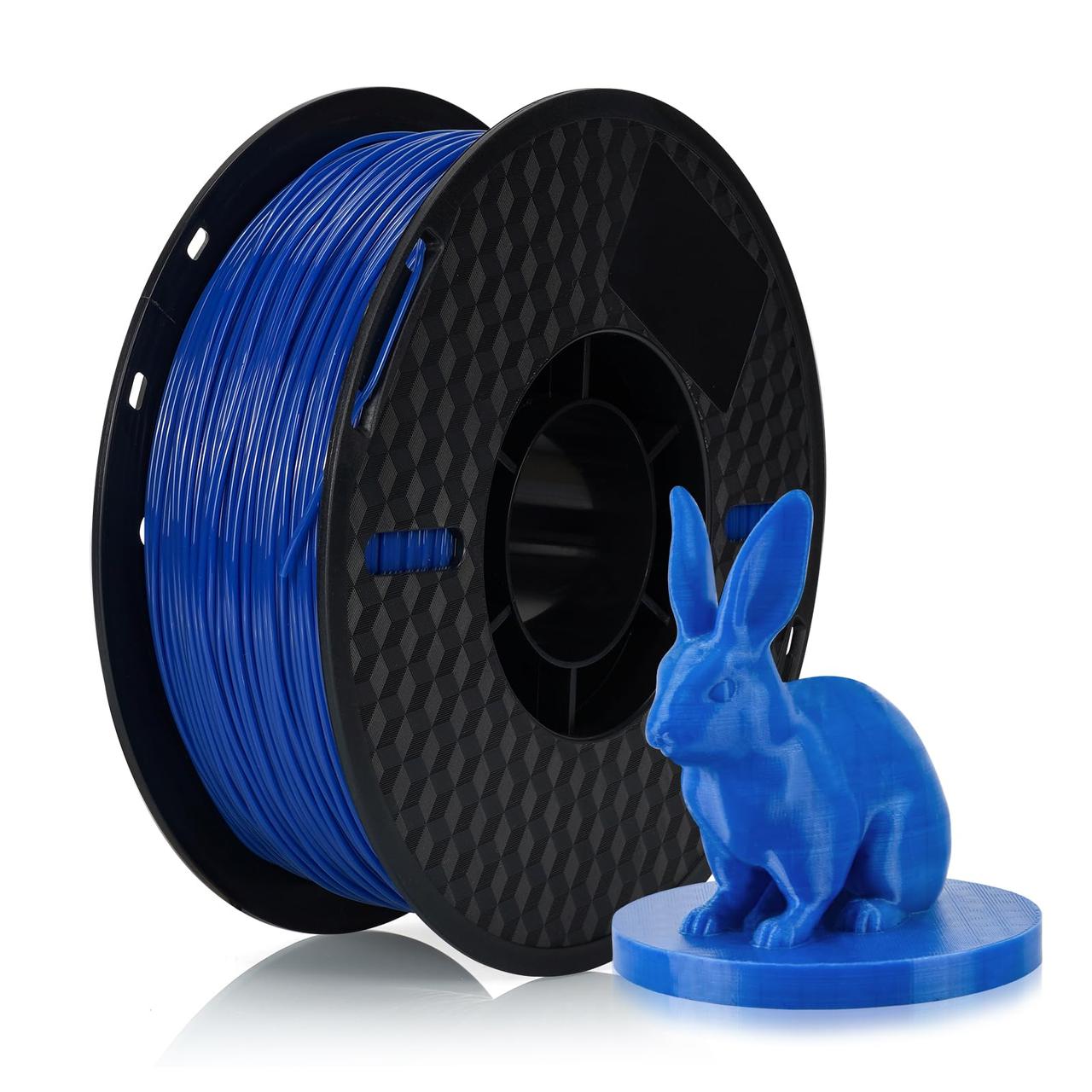 Пластик філамент для 3Д-друку KINGROON TPU Blue (B01396), Classic Spool, 1.75мм, 1кг, 335м, 210-230°C, Синій