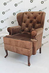 М'яке педикюрне крісло Трон Prince зручне крісло для педикюру клієнтам салону VM24/8