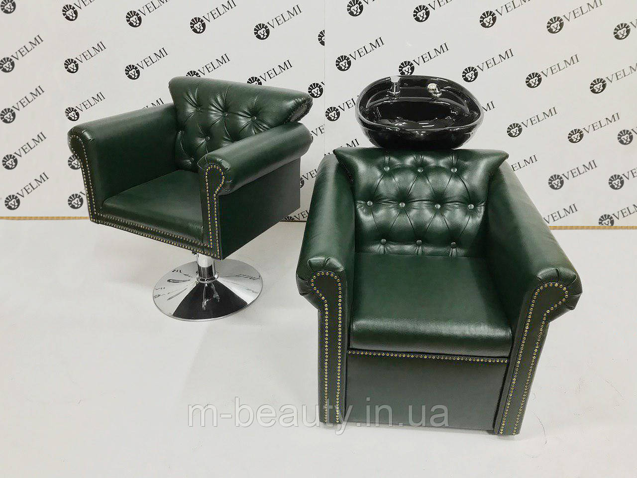 Перукарський комплект меблів 2в1 Lili (VM2031/2+874 Green)