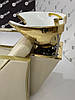 Перукарський комплект меблів 2в1 Loft Bronx (VM2045+870/Gold), фото 7