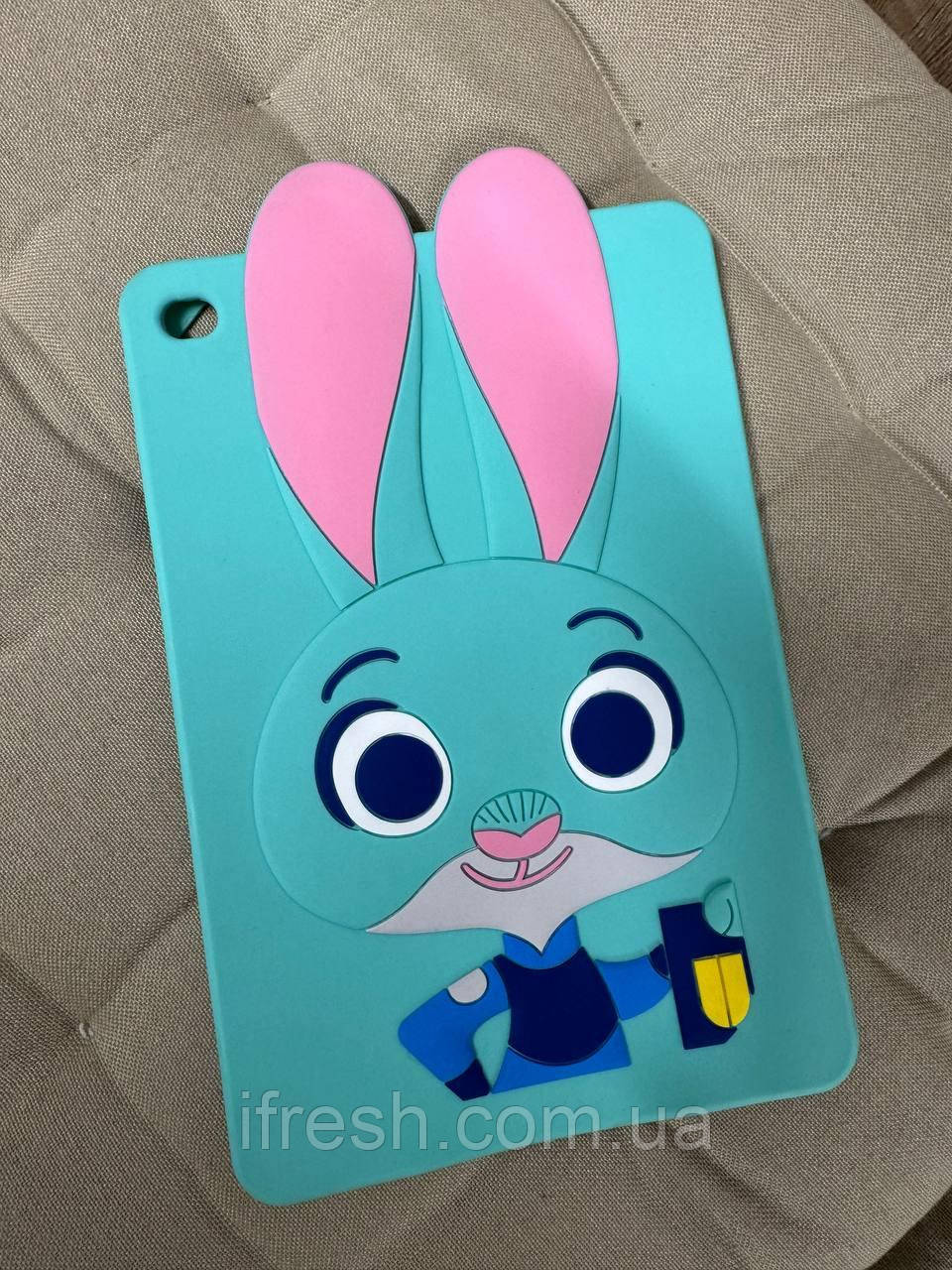 Силіконовий чохол для iPad Mini 4 - "Зоотрополіс" Джуді Гопс, М'ятний, фото 1