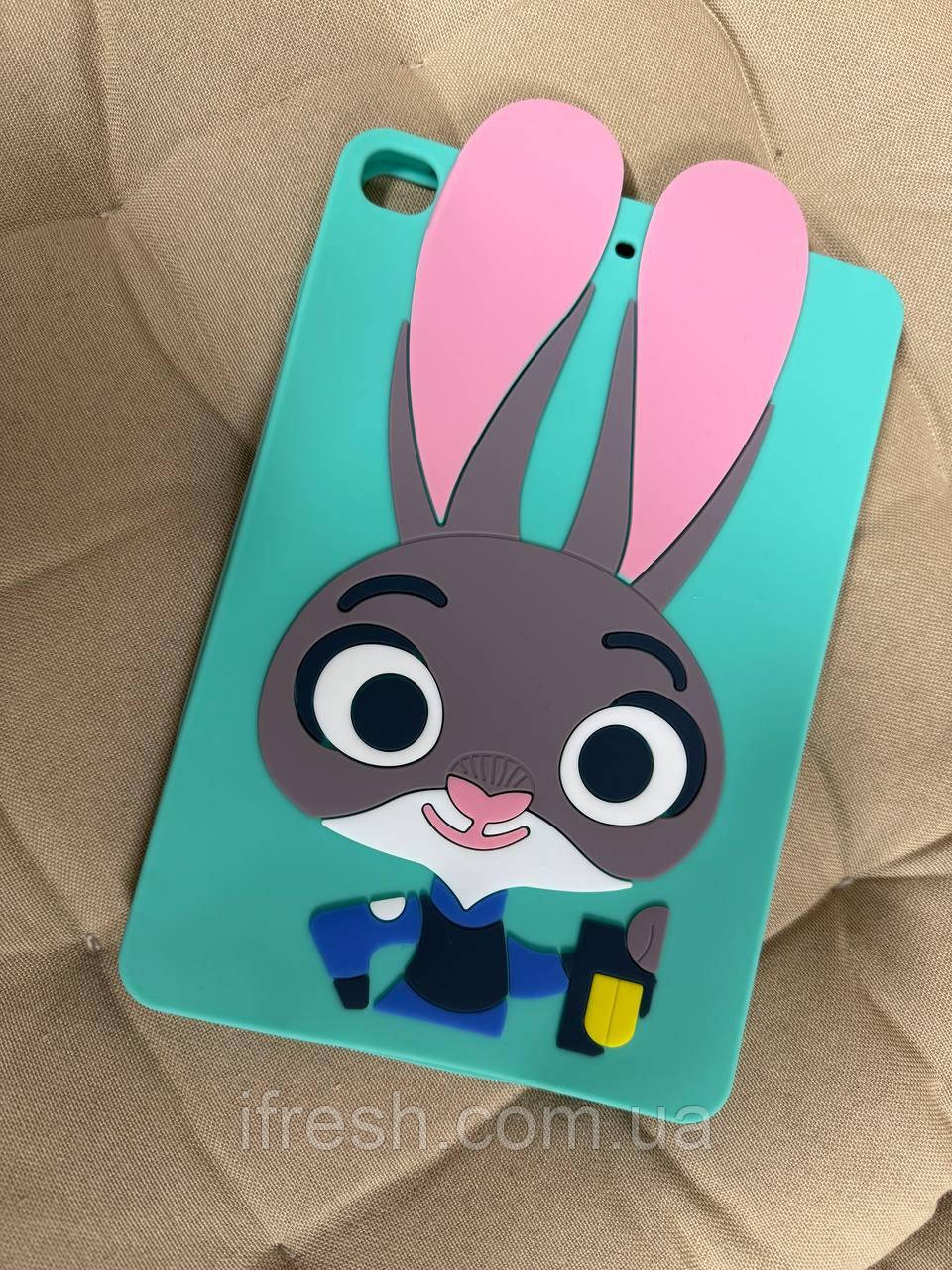 Силіконовий чохол для iPad Mini 1/2/3 - "Зоотрополіс" Джуді Гопс, М'ятний, фото 1