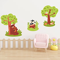 Наклейки на стіни «Флора і Фауна»
