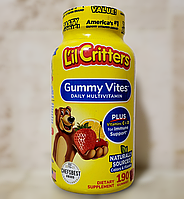 Lil Critters Gummy Vites 190 мармеладок Мультивітаміни для дітей у вигляді смачних желейних ведмедиків