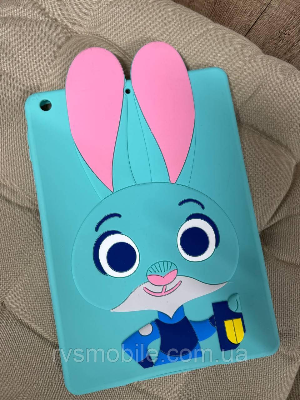 Силіконовий чохол для iPad 5 - "Зоотрополіс" Джуді Гопс, М'ятний, фото 1
