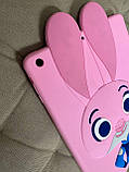 Силіконовий чохол для iPad 5 - "Зоотрополіс" Джуді Гопс, Рожевий, фото 2