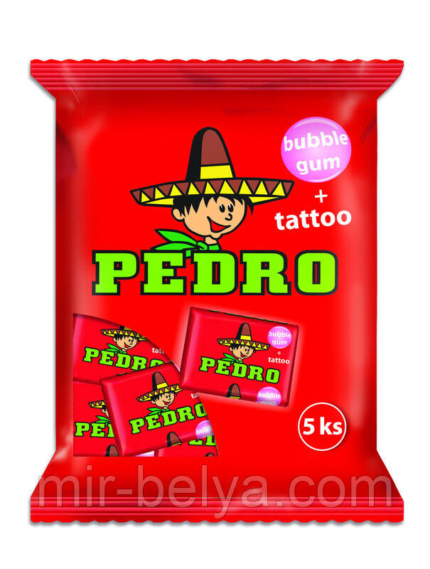 Pedro жувальна гумка з 90 років жевачка педро, фото 1