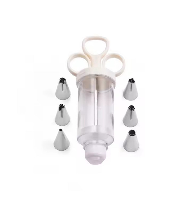 Кондитерський шприц 7 насадок