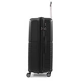 Валіза велика L поліпропілен чорна 78x52x31+5/131л/4.7кг/Snowbal 39403, фото 3