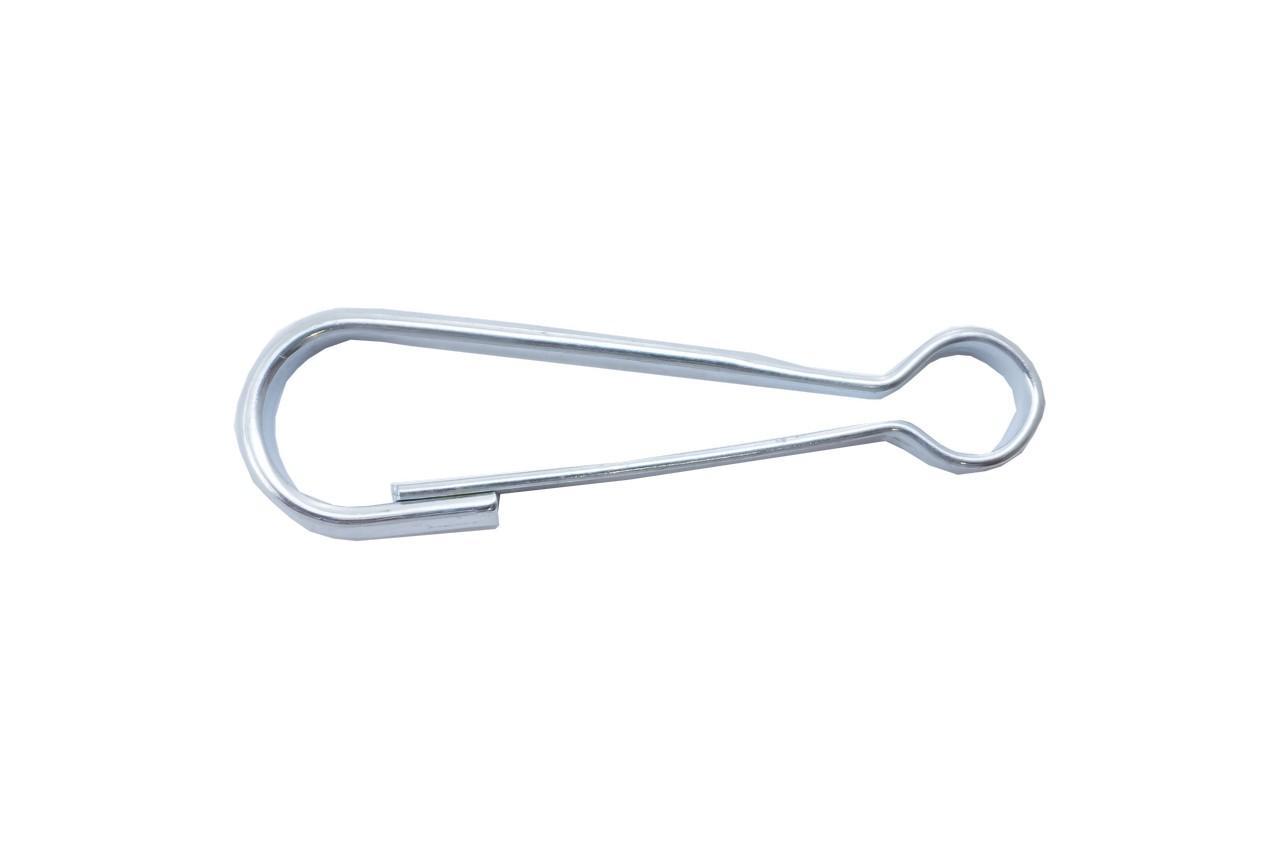 Карабін пружинний з вертлюгом Apro 80 мм, оцинкована низьковуглецева сталь, для такелажних робіт