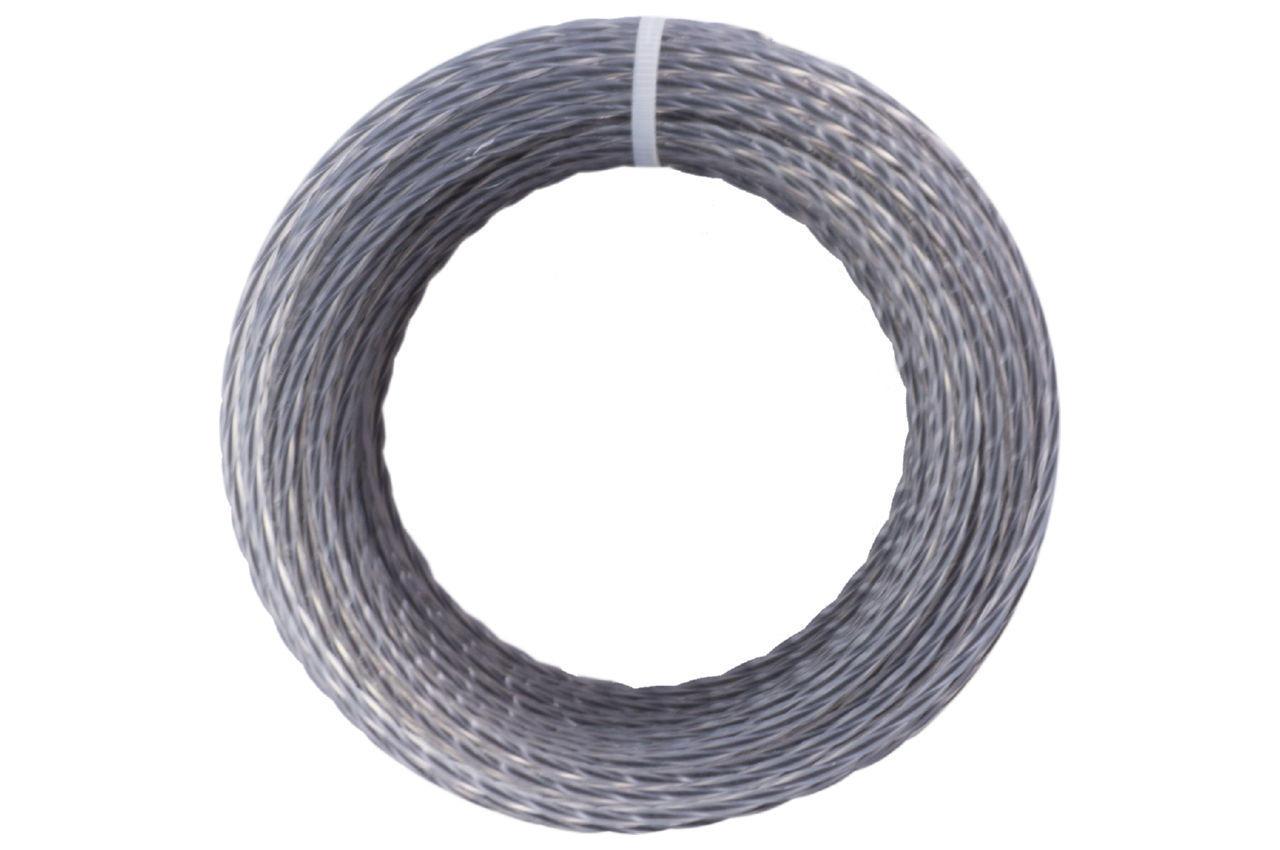 Волосінь для тримера Рамболд 2.0 мм х 15 м, квадрат кручений з сердечником, армована