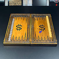 Нарди дерев'яні подарункові Долар 46×23см, фото 6