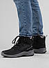 Шкіряні черевики з хутром чорні (365 чорні), фото 8