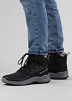 Зимові чоловічі черевики з хутром чорні (365 чорні), фото 5