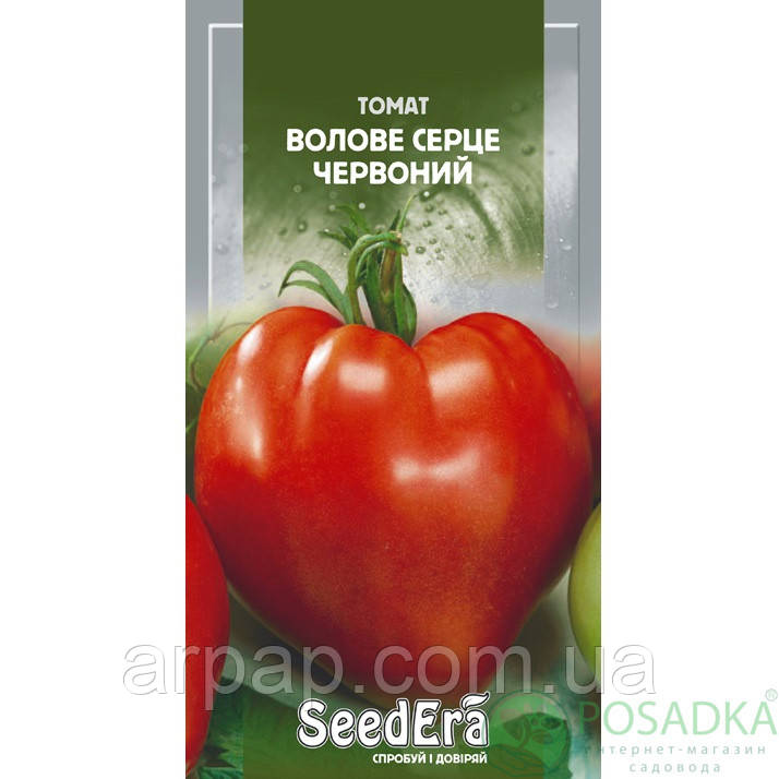Насіння томат Волов'я серце червоне 3 г, Seedera, фото 1