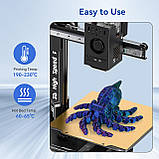 Пластик KINGROON Silk PLA RoseRed Blue Green (YMX0172), Classic Spool, 1.75мм, 1кг, 195-230℃, Черв Син Зелен філамент для 3Д-друку, фото 10