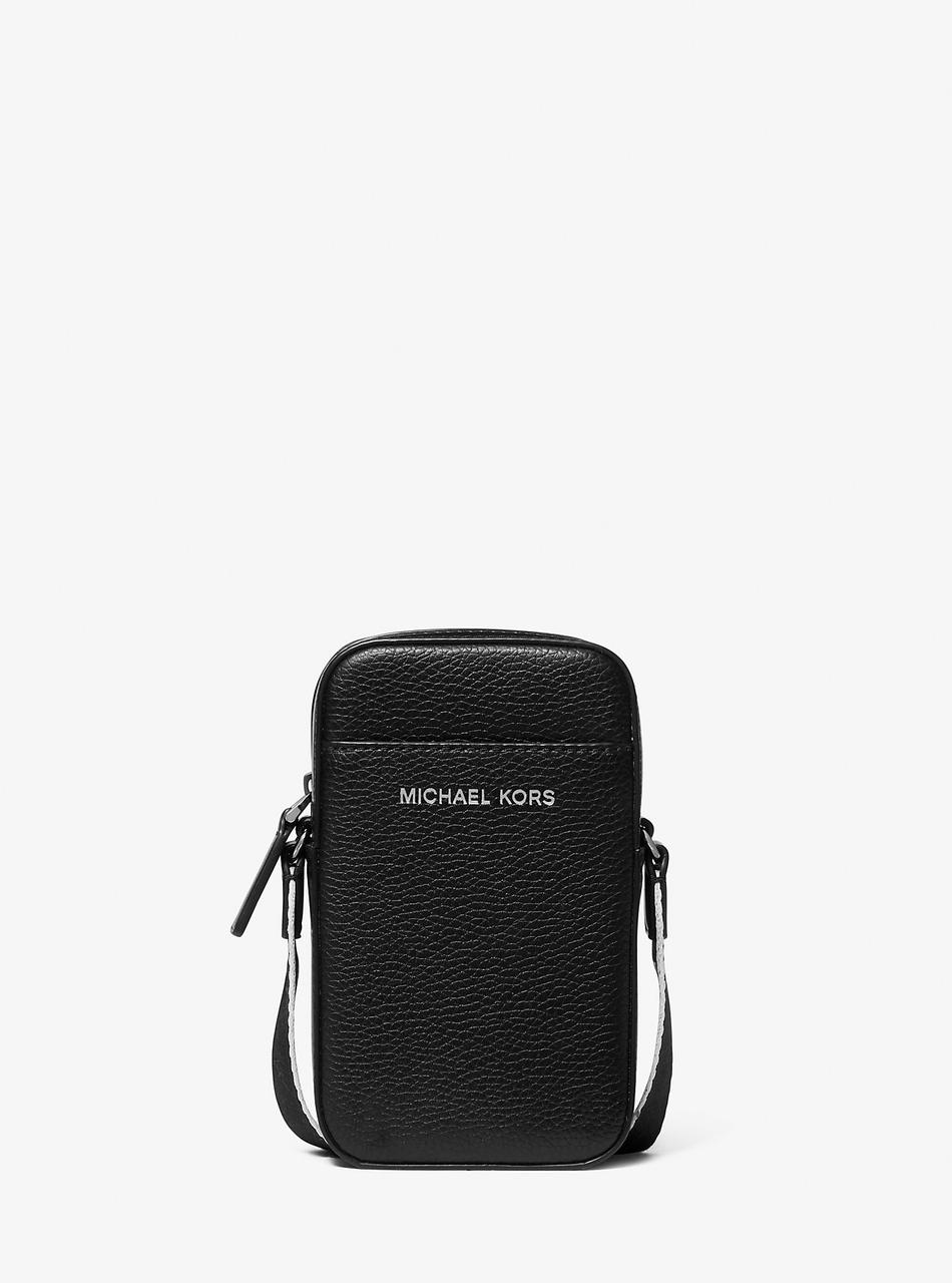 Шкіряна сумка кросбоді Michael Kors у подарунковій коробці 1159821455 (Чорний One size)