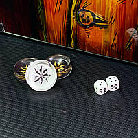 Нарди скляні Джокер 61×27×5 см подарункові, фото 7