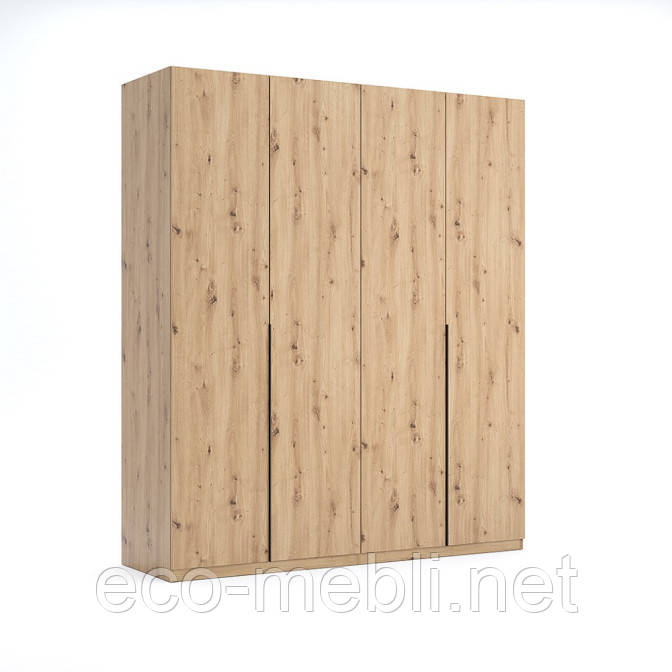 Шафа розпашна 4дв Тедді Міро Марк дуб артизан у спальню, фото 1