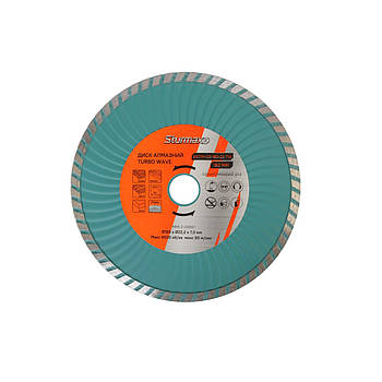 Sturmax Turbo Wave 180 мм алмазний диск для бетону та каменю