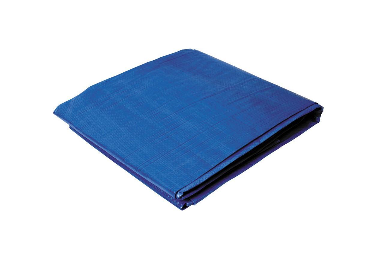 Тент Mastertool 8x12 м, синій, армований поліпропілен, щільність 55 г/м², Китай (79-9812-В)