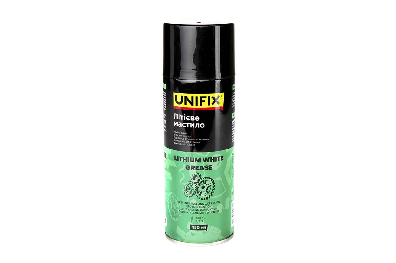 Літієве мастило Unifix 450 мл — універсальне захисне мастило для металевих механізмів (951349)